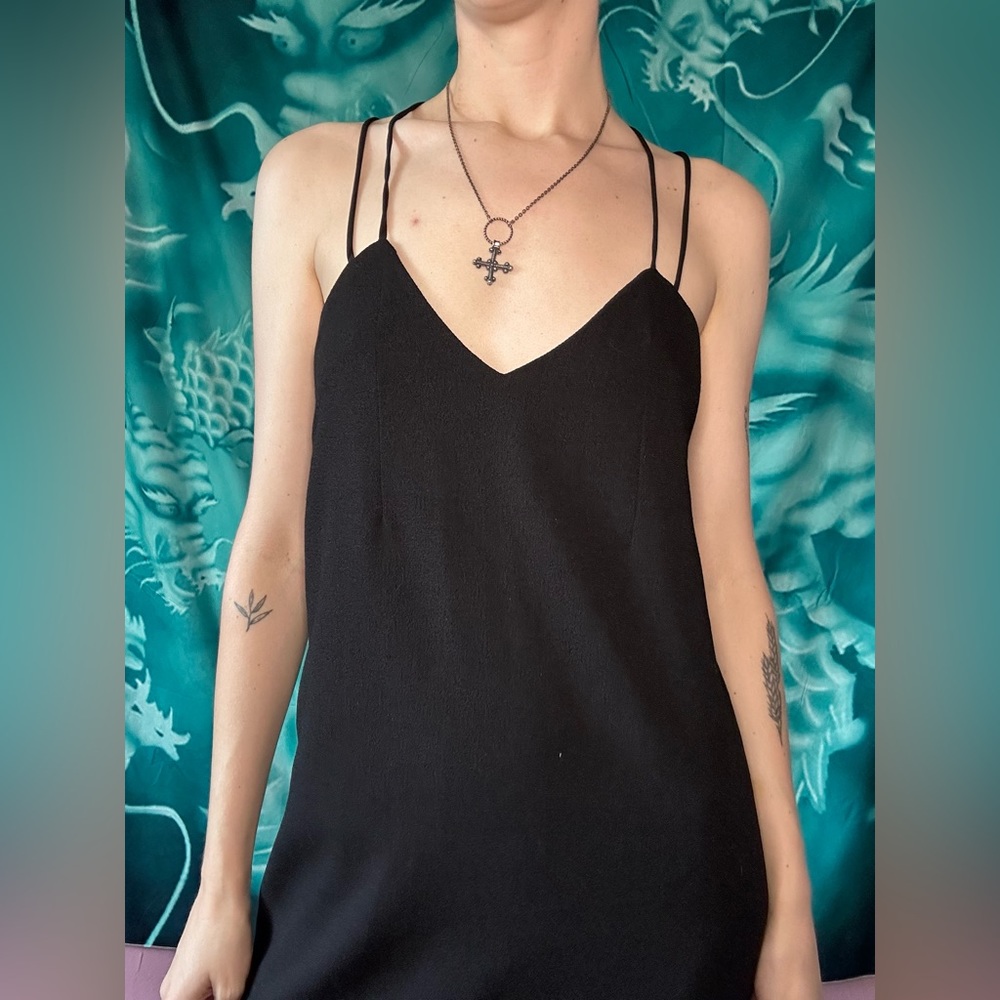 BC the label strappy little black dress